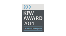 Logo KfW Award 2014 Gründer Champions